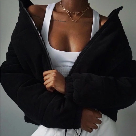 Princess Polly Jackets & Blazers - princess polly puffer jacket in black